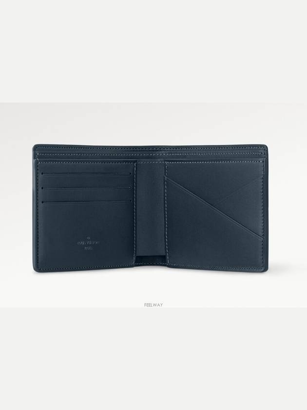 Multiple G65 Half Wallet Navy - LOUIS VUITTON - BALAAN 4