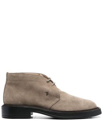 Tod'S Suede Leather Boots Shoes - TOD'S - BALAAN 1