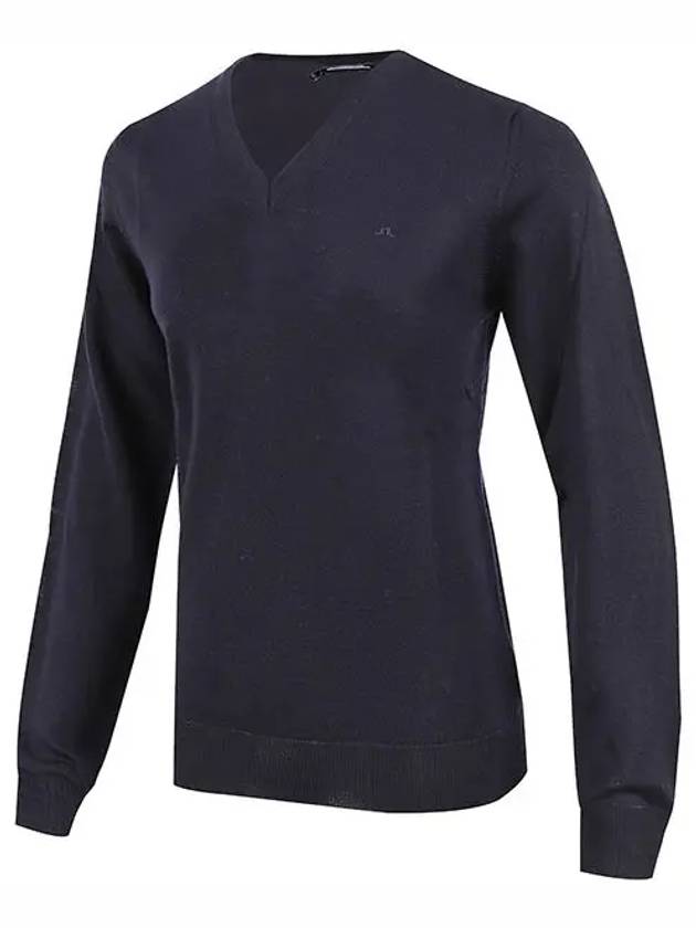 Women's Amaya Golf Knit Top Navy - J.LINDEBERG - BALAAN 3