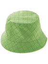 Intrecciato Jacquard Bucket Hat Acid Green - BOTTEGA VENETA - BALAAN 2