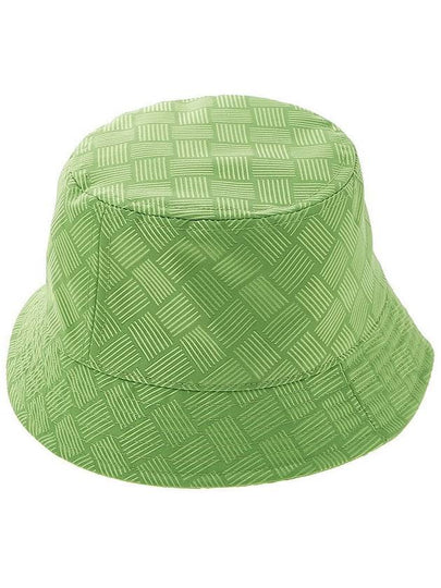 Intrecciato Jacquard Bucket Hat Acid Green - BOTTEGA VENETA - BALAAN 2