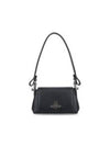 ORB Logo Shoulder Bag Black - VIVIENNE WESTWOOD - BALAAN 2