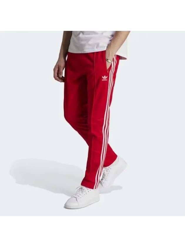 Adicolor Classic Beckenbauer Training Pants Pants Sweatpants Better Scarlett S23 White IM4547 - ADIDAS - BALAAN 1