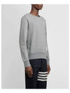 4 Bar Tonal Crew Neck Sweatshirt Grey - THOM BROWNE - BALAAN 6