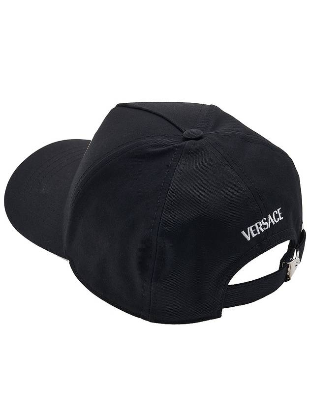 Stud Medusa Baseball Ball Cap Black - VERSACE - BALAAN 4