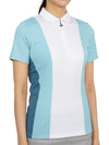 Women's Evelina Golf Polo Shirt Blue - J.LINDEBERG - BALAAN 4