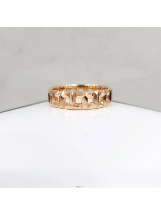 Lux You True Wide Ring 18K Rose Gold No 9 - TIFFANY & CO. - BALAAN 1