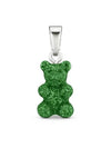 NOSTALGIA BEAR GREEN HAZE CLASSIC CONNECTOR SILVER WOMEN'S CHARM - CRYSTAL HAZE - BALAAN 1