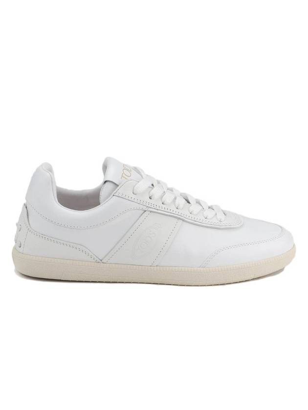 Leather Low Top Sneakers White - TOD'S - BALAAN 1