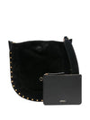 Oskan Moon Shoulder Bag Black - ISABEL MARANT - BALAAN 4