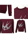 McCue swallow embroidery sweatshirt 348190 - ALEXANDER MCQUEEN - BALAAN 8