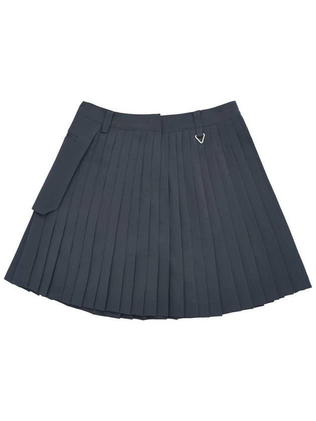 Outpocket Pleated Skirt Gray - BUTTONPLAY - BALAAN 2