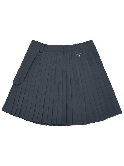 Outpocket Pleated Skirt Gray - BUTTONPLAY - BALAAN 2