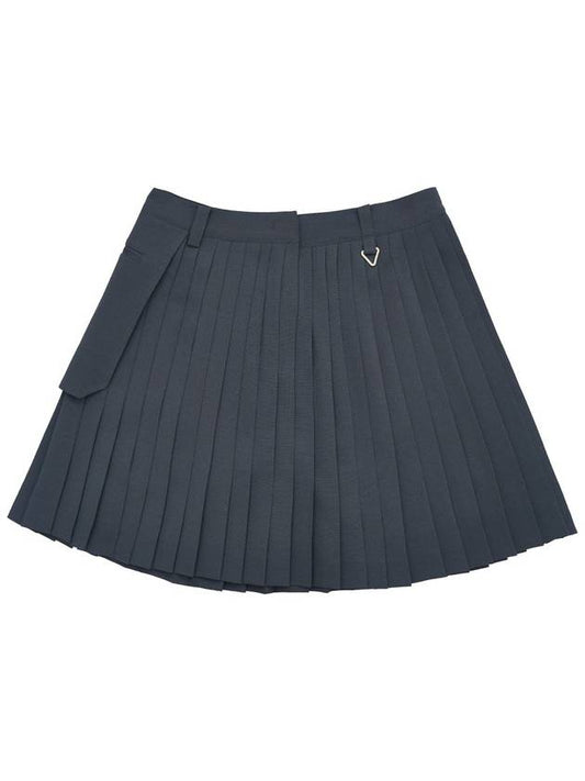 Outpocket Pleated Skirt Gray - BUTTONPLAY - BALAAN 2