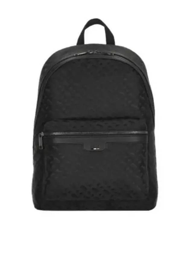 Trystan Monogram Backpack Black - HUGO BOSS - BALAAN 2