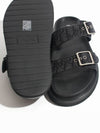 Men's Aqua Oblique Jacquard Sandals Black - DIOR - BALAAN 5