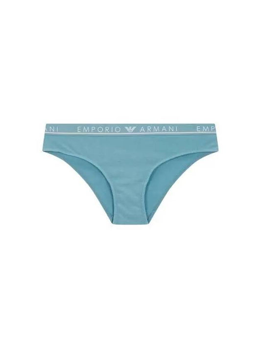 UNDERWEAR Women's Thin Logo Banding Cotton Briefs Mint 271292 - EMPORIO ARMANI - BALAAN 1