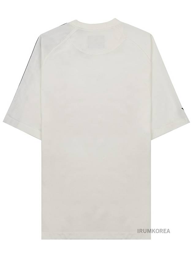 3 Stripe Short Sleeve T-Shirt Off White - Y-3 - BALAAN 3