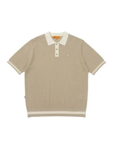 KODAK Summer Polo Knit Men BEIGE - KODO - BALAAN 1