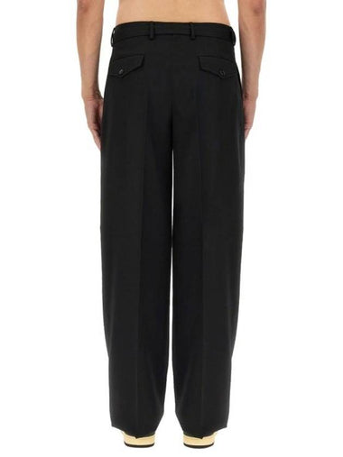 Straight Pants RM TR0004 4885 E2310 BLACK - LANVIN - BALAAN 1