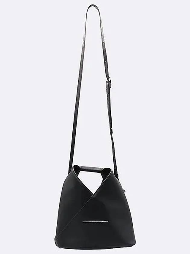 Maison Margiela S54WD0106 Black Color Leather Japanese Tote Bag Shoulder Strap 2WAY - MAISON MARGIELA - BALAAN 4