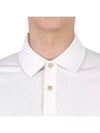 Men's Regatta Short Sleeve PK Shirt White - LORO PIANA - 6