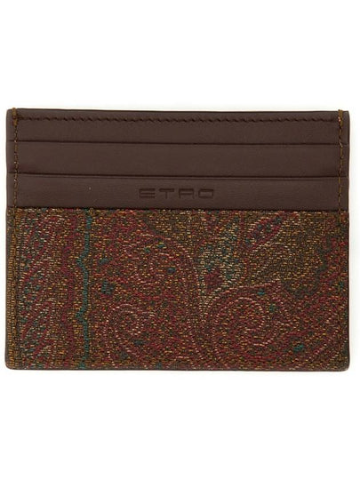 PAISLEY PRINT CARD HOLDER - ETRO - BALAAN 2