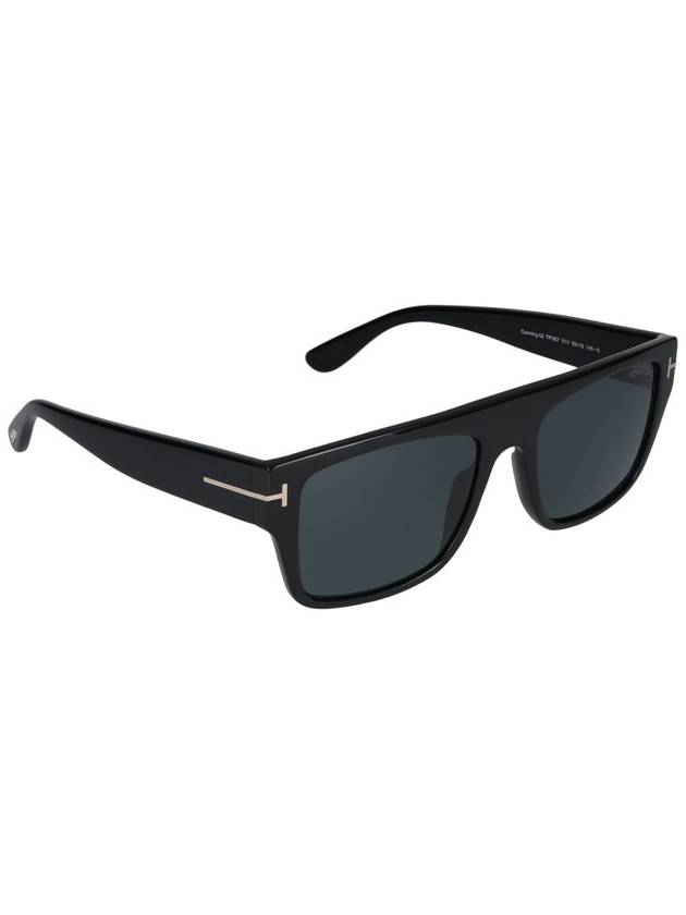 Eyewear Dunning Rectangular Frame Sunglasses FT0907 - TOM FORD - BALAAN 5