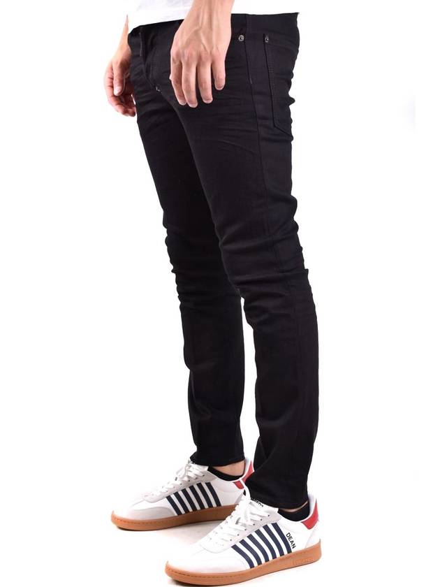 Skater Slim Cut Jeans Black - DSQUARED2 - BALAAN 5