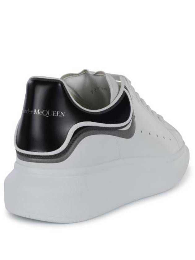 Oversized Sole Black Tab Low Top Sneakers White - ALEXANDER MCQUEEN - BALAAN 6