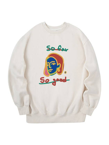 Soso Sweatshirt Cream - RADINEO - BALAAN 1