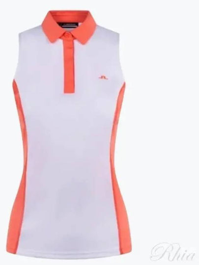 Edna Polo Sleeveless White - J.LINDEBERG - BALAAN 2