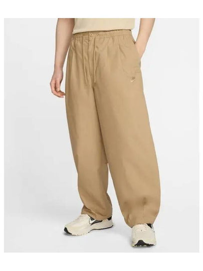 Club Balloon Wide Pants Beige - NIKE - BALAAN 2