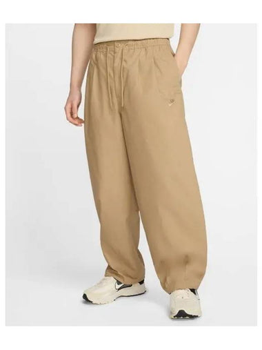 Club Balloon Wide Pants Beige - NIKE - BALAAN 1