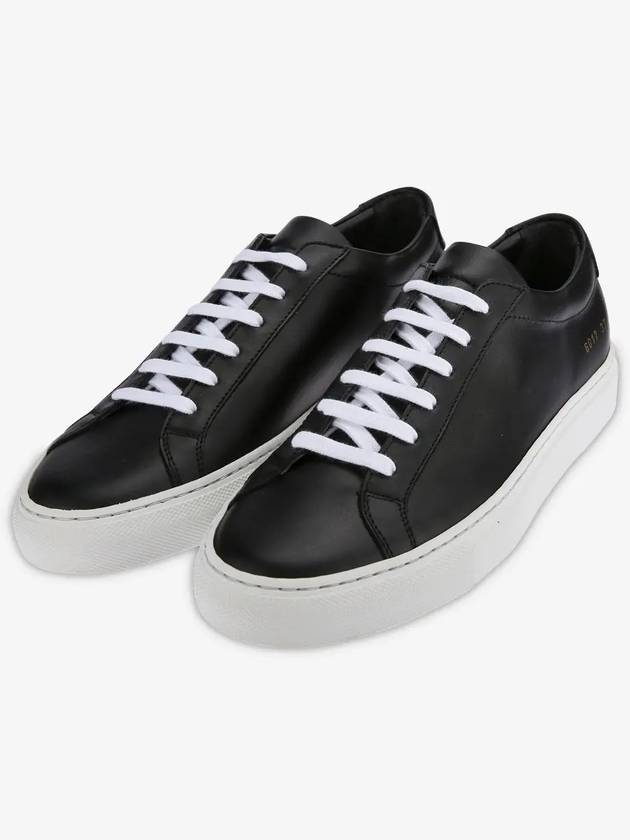 Achilles Low Top Sneakers Black - COMMON PROJECTS - BALAAN 3