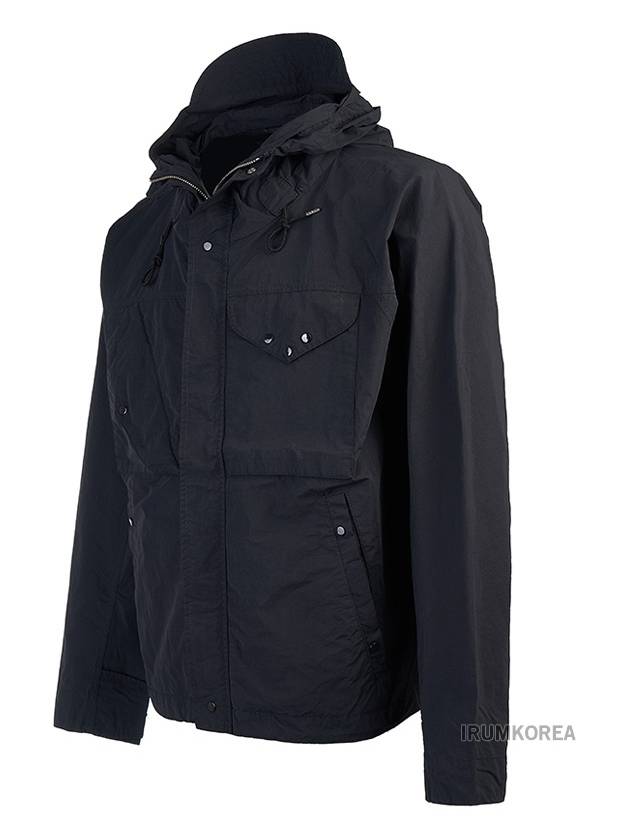 Pocket Zip-Up Hoodie Black - TEN C - BALAAN 3