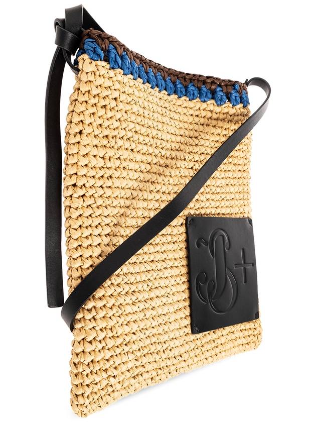 Woven Raffia Open Top Crossbody Bag J42WG0018P6667_115 - JIL SANDER - BALAAN 5