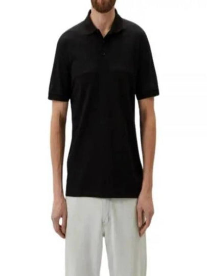 Logo Print Polo Shirt Black - HUGO BOSS - BALAAN 2