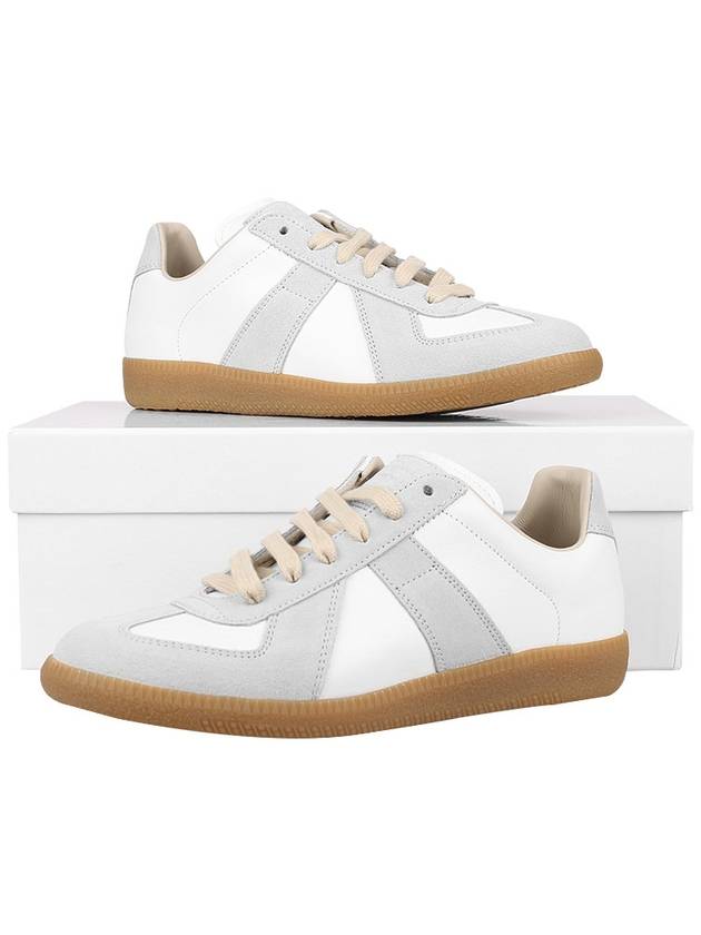 Replica Calfskin Low Top Sneakers White - MAISON MARGIELA - BALAAN 10