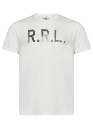 POLO RALPHLAUREN RRL Logo Jersey T Shirt 782911450002 - POLO RALPH LAUREN - BALAAN 1