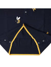 Men's Bird Bee Half Drop 4 Bar Merino Cotton Short Sleeve Polo Shirt Navy - THOM BROWNE - BALAAN 10