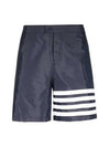 4 Bar Stripe Swim Shorts Navy - THOM BROWNE - BALAAN 1