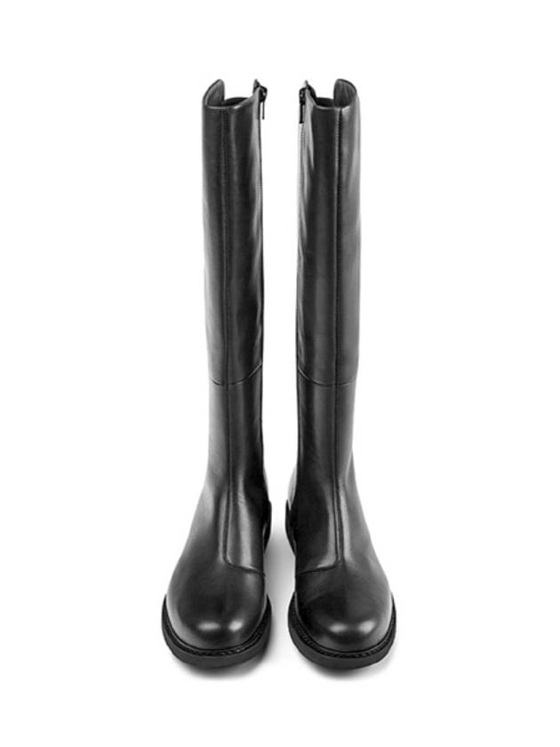 Neuman Leather Long Boots Black - CAMPER - BALAAN 3