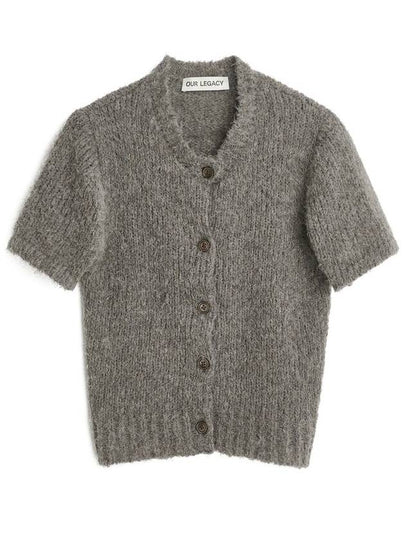 Shrunken Shorts Cardigan Grey - OUR LEGACY - BALAAN 2