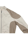 Cotton Canvas Bomber Jacket Beige - DIOR - BALAAN 5