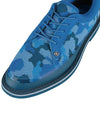 Men's Camo Knit Tuxedo Gallivanter Spike Shoes Blue - G/FORE - BALAAN 8