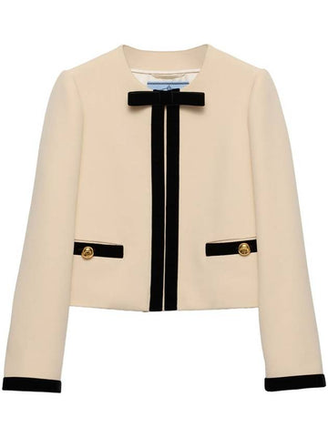 Prada Single-Breasted Jacket - PRADA - BALAAN 1