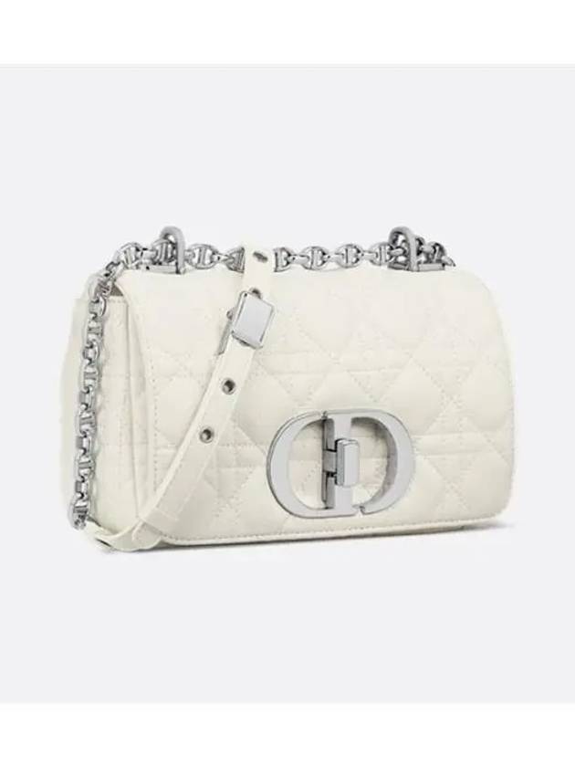 Small Carobag Supple Cannage Calfskin Latte - DIOR - BALAAN 4