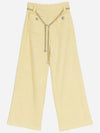 Tweed Pants Belt Yellow MFPPA00484 - MAJE - BALAAN 1