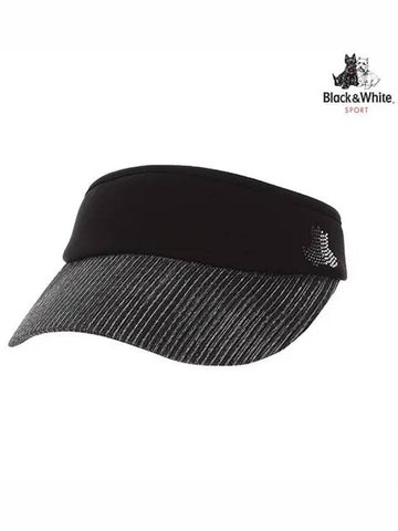 Crease Color Visor 8754LZSPBLACK - BLACK&WHITE - BALAAN 1